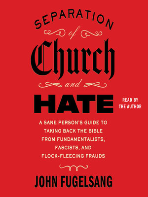 cover image of Separation of Church and Hate